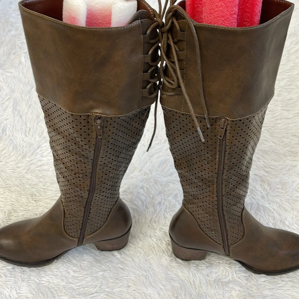 MATA WOMENS SIZE 10 Brown Knee-High  Boots